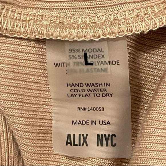 ALIX NYC - Monterey Long Sleeve Bodysuit - Picture 7 of 9